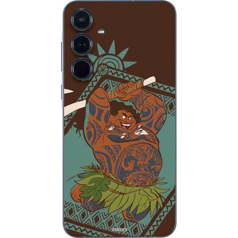 Disney Moana Maui Ready To Fight Galaxy A35 5G Skin